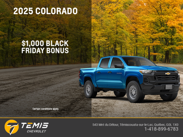 Get the 2025 Chevrolet Colorado