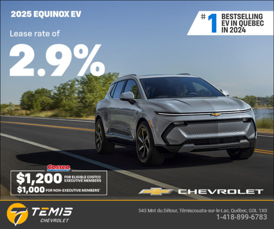 Get the 2025 Chevrolet Equinox EV