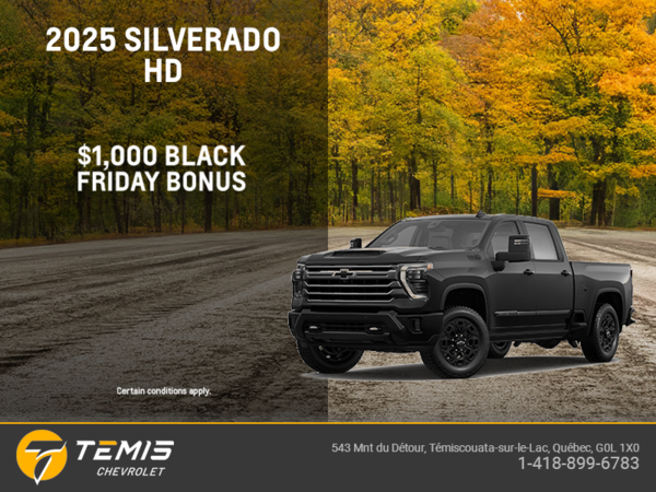 Get the 2025 Chevrolet Silverado HD