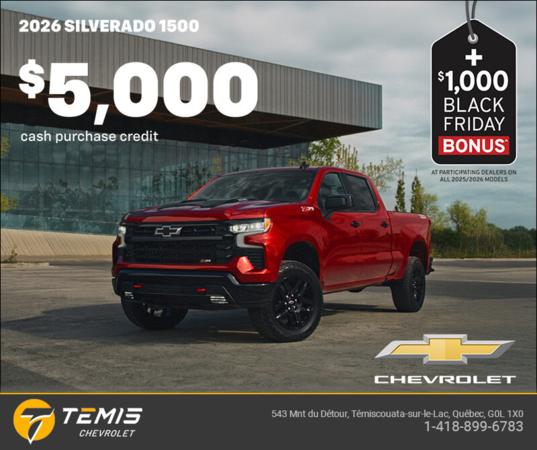 Get the 2026 Chevrolet Silverado 1500