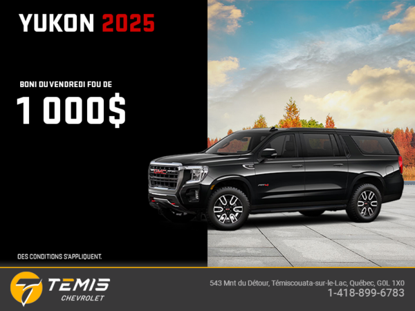 Le GMC Yukon 2025