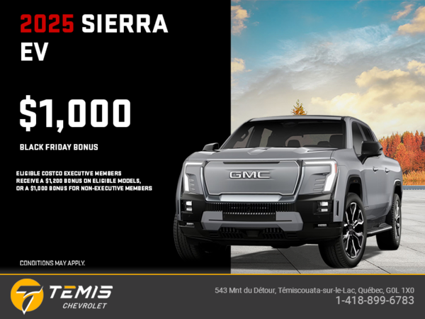 The 2025 GMC Sierra EV