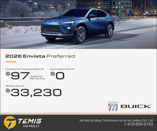 Get the 2026 Buick Envista