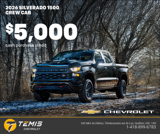 Get the 2026 Chevrolet Silverado 1500