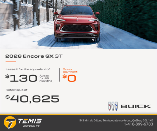 Get the 2026 Buick Encore GX