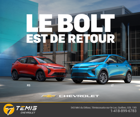 Procurez-vous le Chevrolet Bolt 2027