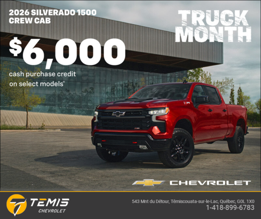 Get the 2026 Chevrolet Silverado 1500 Crew Cab