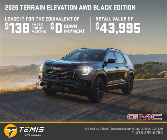 The 2026 GMC Terrain