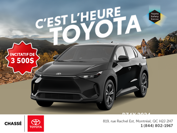 C'est l'heure Toyota!