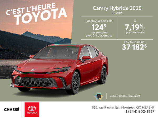 Toyota Camry Hybrid 2025