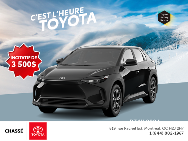 C'est l'heure Toyota!