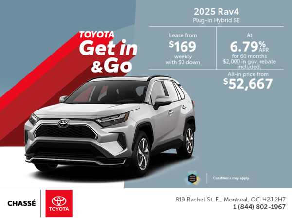 2025 Toyota RAV4 Plug-In Hybrid