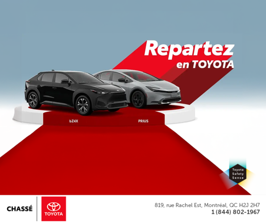 Repartez en Toyota!