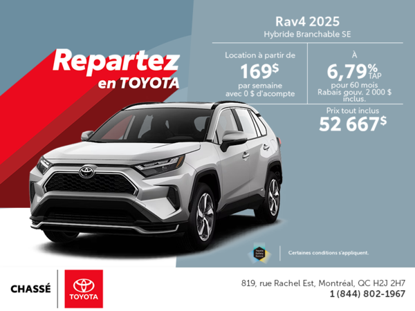 Toyota RAV4 Plug-In Hybrid 2025