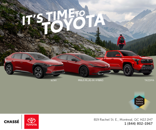 It's Time to Toyota!