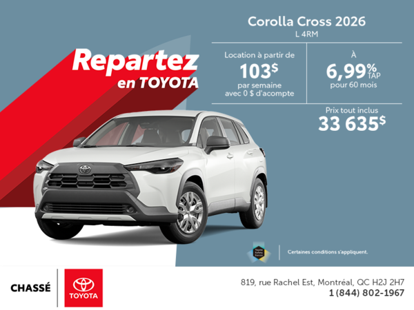 Toyota Corolla Cross 2026