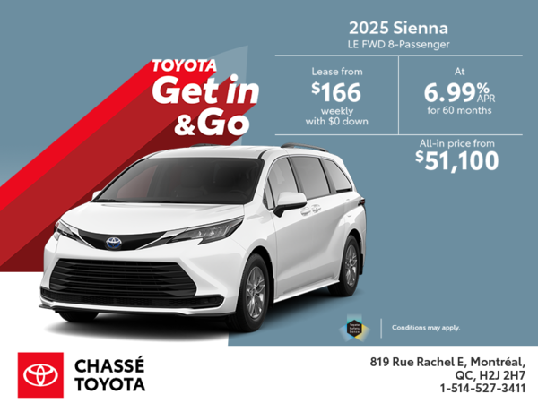 2025 Toyota Sienna Hybrid