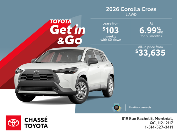 2026 Toyota Corolla Cross