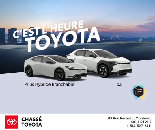 C'est l'heure Toyota!