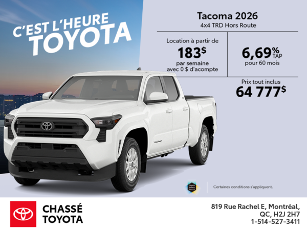 Toyota Tacoma 2026