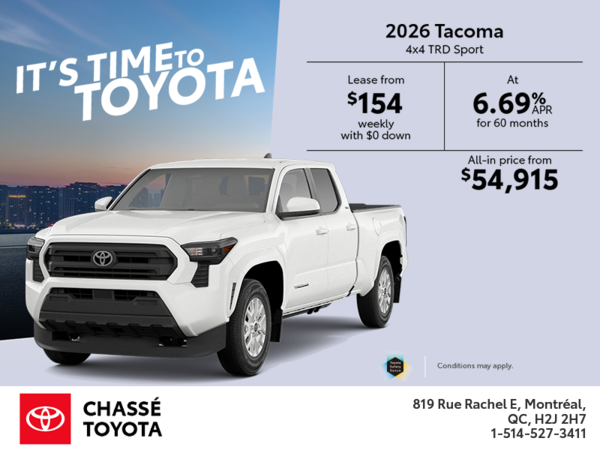 2026 Toyota Tacoma
