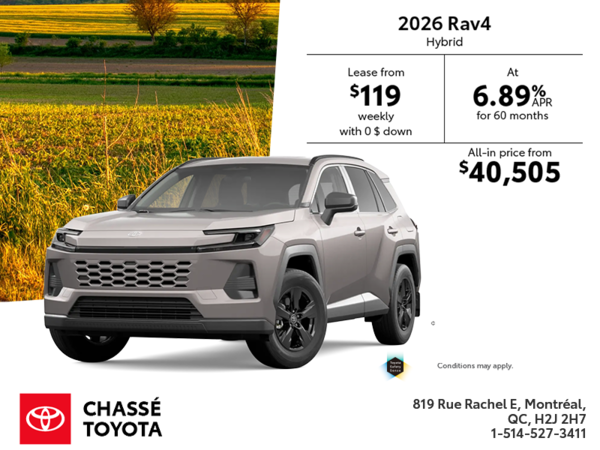 2026 Toyota RAV4 Hybrid