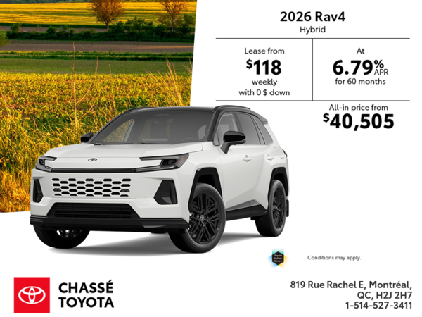 2026 Toyota RAV4 Hybrid