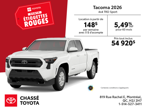 Toyota Tacoma 2026