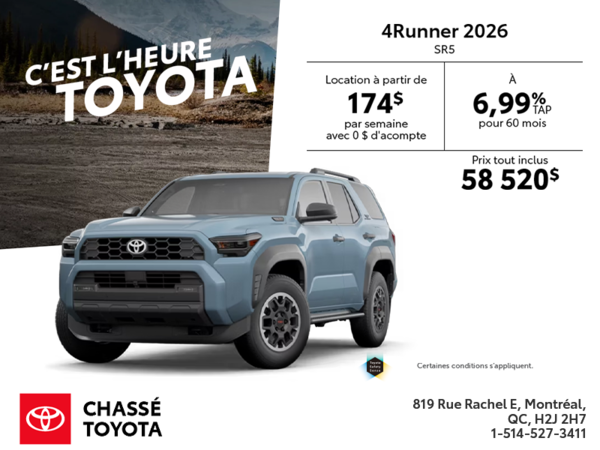 Toyota 4Runner 2026