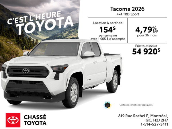 Toyota Tacoma 2026