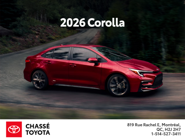 2026 Toyota Corolla