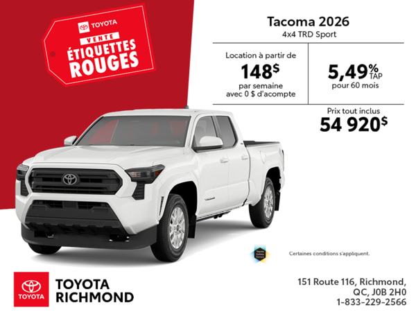 Toyota Tacoma 2026