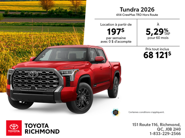 Toyota Tundra 2026