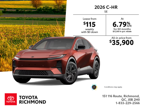 2026 Toyota C-HR