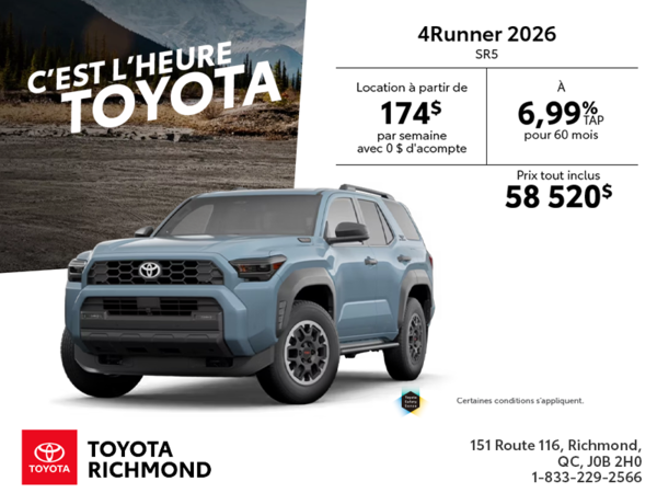 Toyota 4Runner 2026