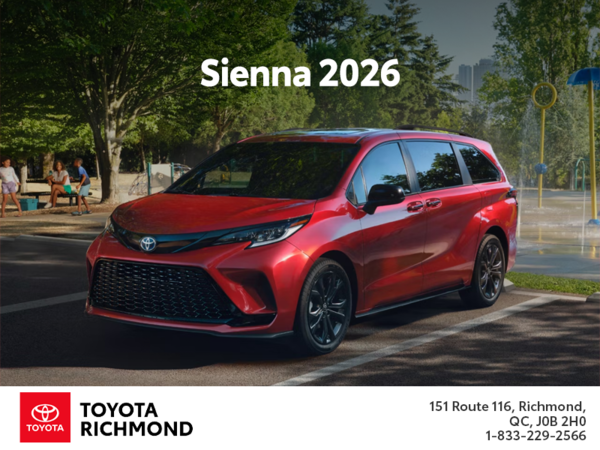 Toyota Sienna Hybrid 2026