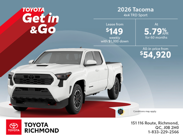 2026 Toyota Tacoma