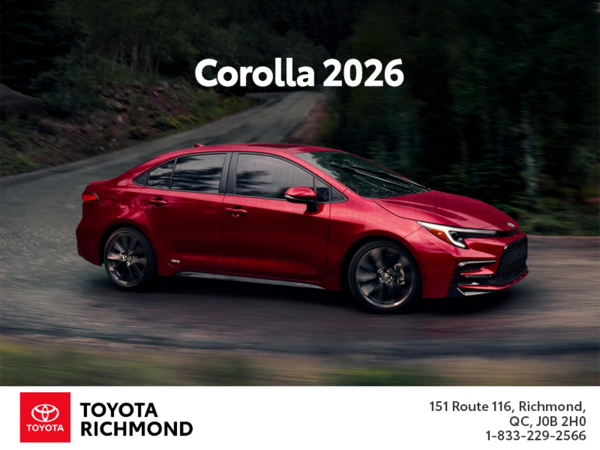Toyota Corolla 2026