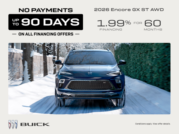 Get the 2026 Buick Encore GX