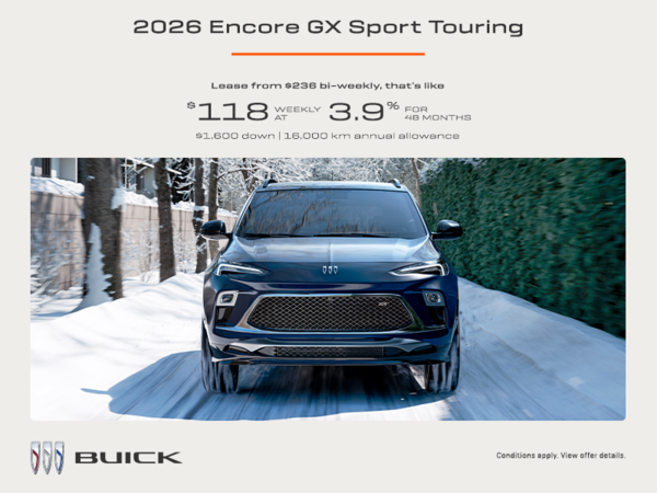 Get the 2026 Buick Encore GX