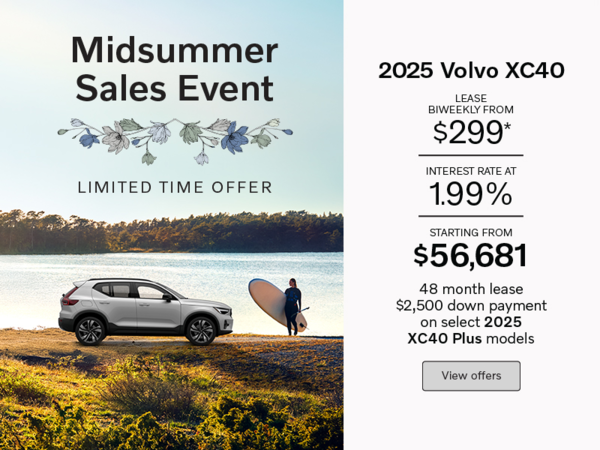 The 2025 Volvo XC40