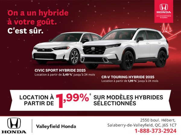 L'événement mensuel Honda !