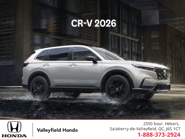 Obtenez la Honda CR-V 2026!