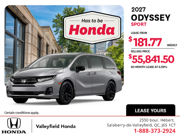 2027 Honda Odyssey