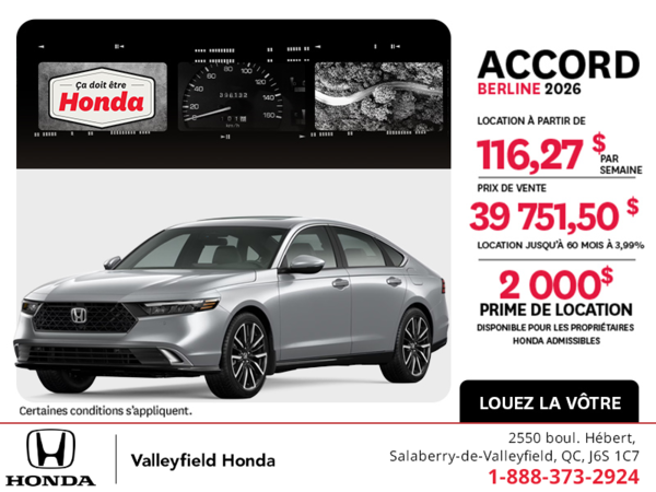 Honda Accord 2026