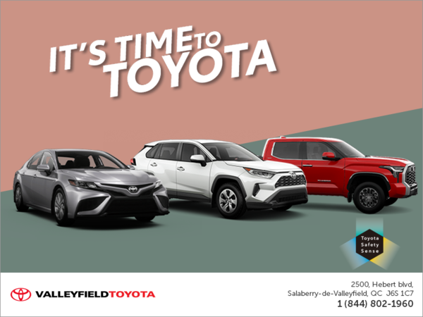 It’s Time to Toyota!