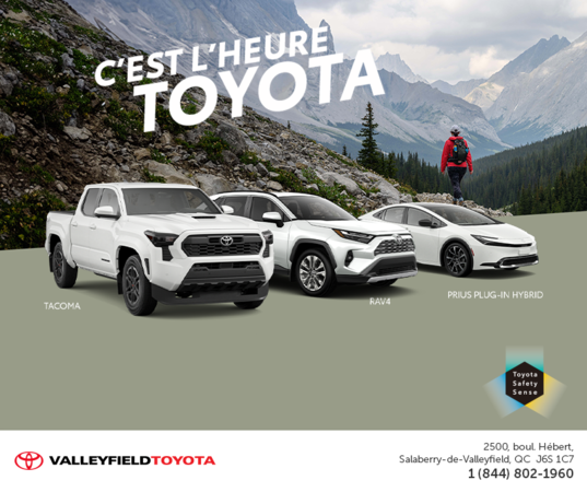 C'est l'heure Toyota!
