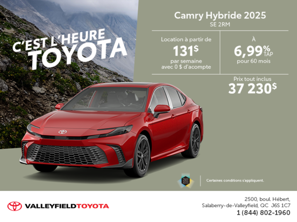 Toyota Camry Hybrid 2025