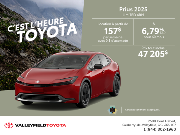 Toyota Prius 2025