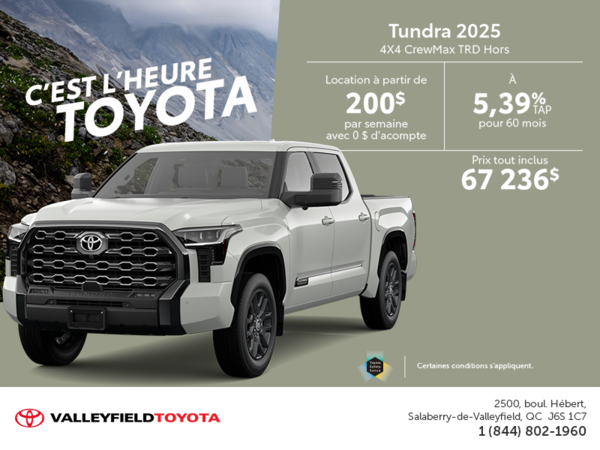 Toyota Tundra 2025